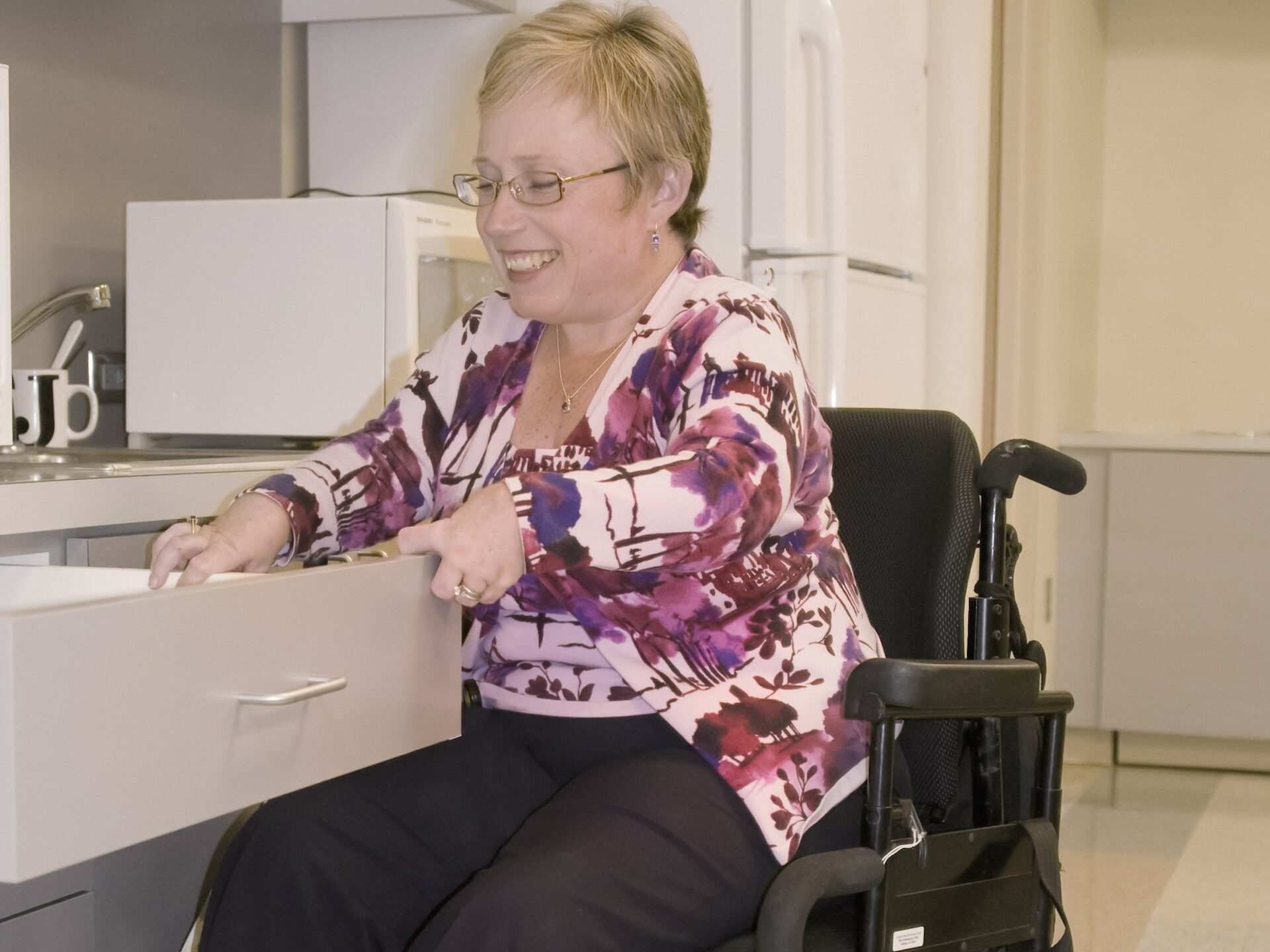 Image depicting a hone care services user member at home in the colne valley
