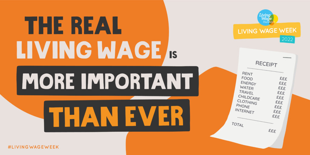 Real Living Wage Week graphic